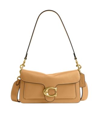 COACH Tabby Leather Shoulder Bag BrassMaple NO SIZE