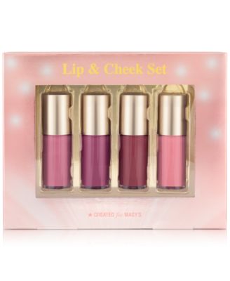 Created For Macys 4-Pc. Lip Cheek Set White