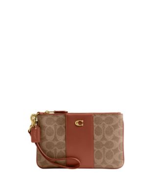 COACH COACH Essential Small Signatur BrassTan Caramel NO SIZE