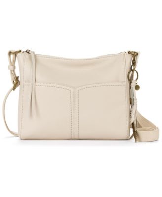 The Sak Womens Alameda Leather Crossb Stone NO SIZE