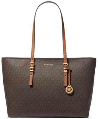 Michael Kors Quinn Quinn Extra Large Logo E Brownacorn NO SIZE