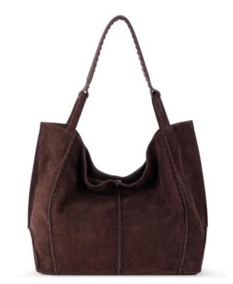 The Sak Los Feliz Tote Aubergine Suede No Size