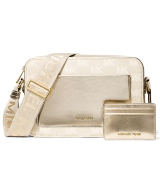 Michael Kors Maeve Small East West Pocket H Pale Gold NO SIZE