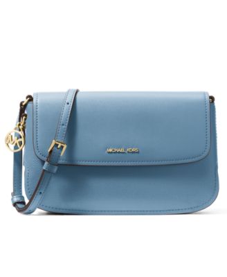 Michael Kors Alice Flap Magnetic Snap Cross Chambray No Size